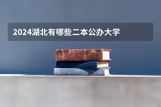 2024湖北有哪些二本公办大学