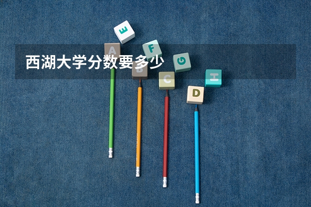 西湖大学分数要多少