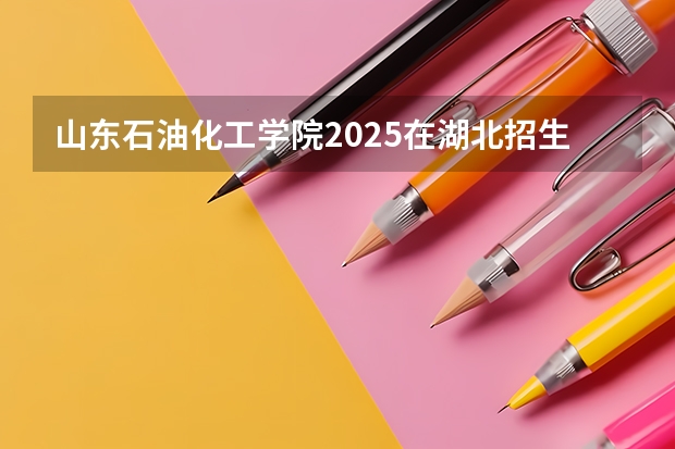 山东石油化工学院2025在湖北招生计划预测