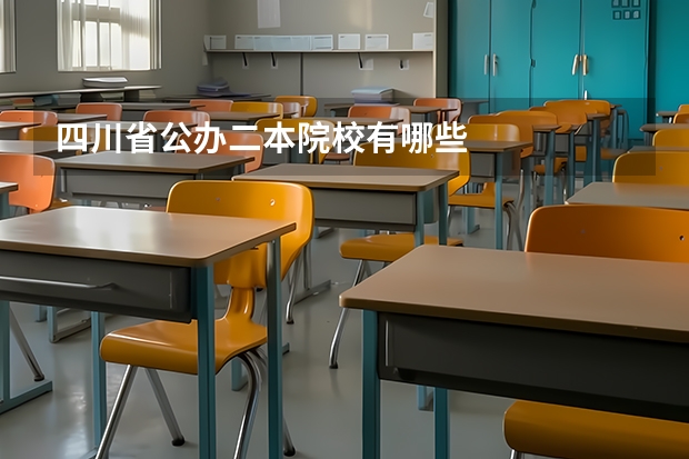 四川省公办二本院校有哪些