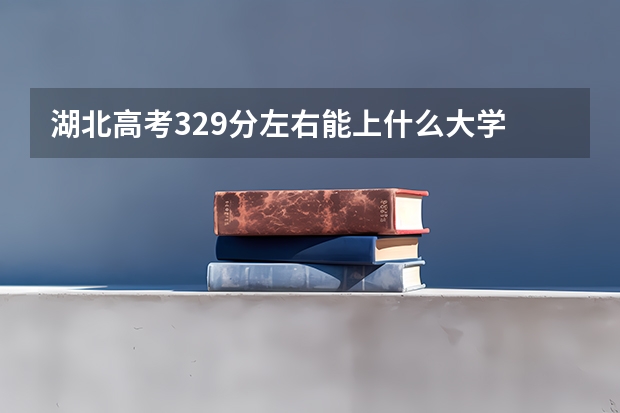 湖北高考329分左右能上什么大学