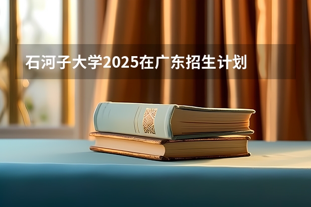 石河子大学2025在广东招生计划