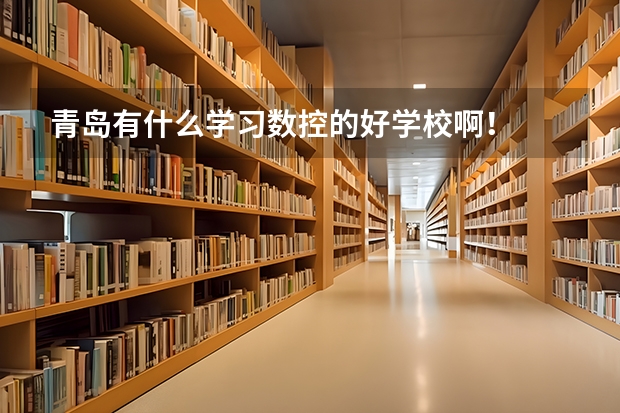 青岛有什么学习数控的好学校啊！