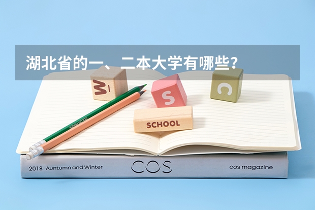 湖北省的一、二本大学有哪些？