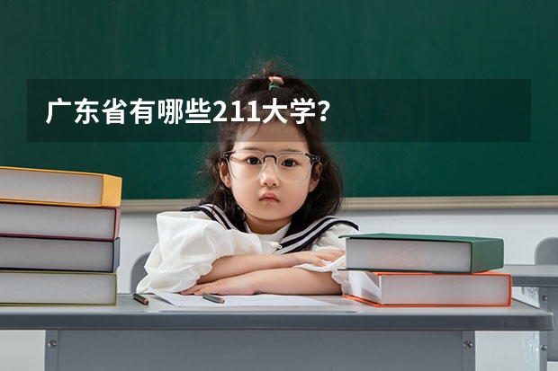 广东省有哪些211大学？