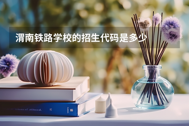渭南铁路学校的招生代码是多少